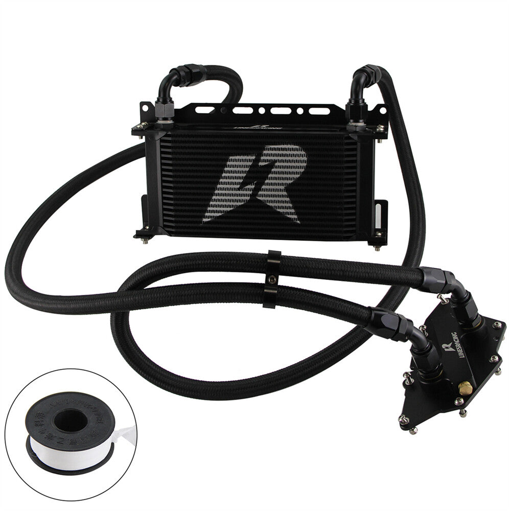 19 Row Oil Cooler Kit for BMW I8 X1 F20 F21 F45 F46 220i for Mini Cooper F54 F55 BK