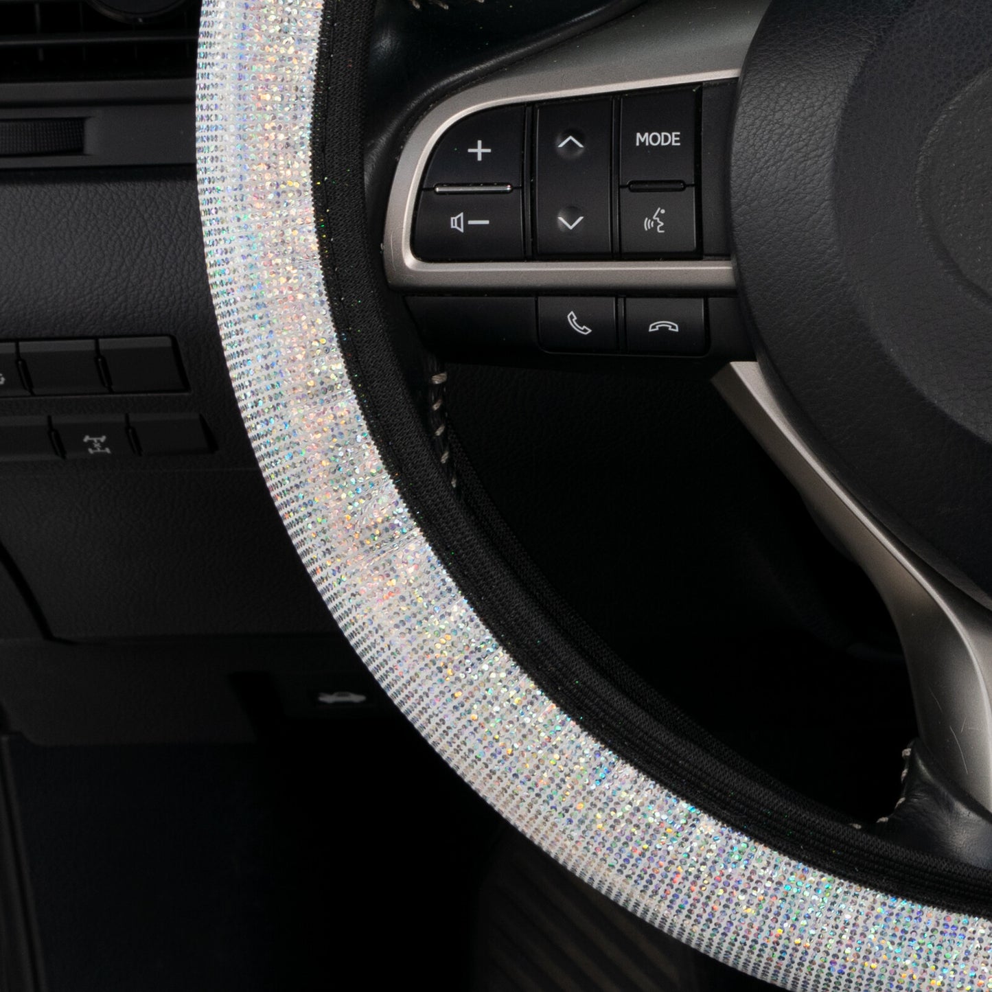 Car steering wheel cover steering wheel cover steering wheel cover rhinestone glitter steering wheel cover NEW