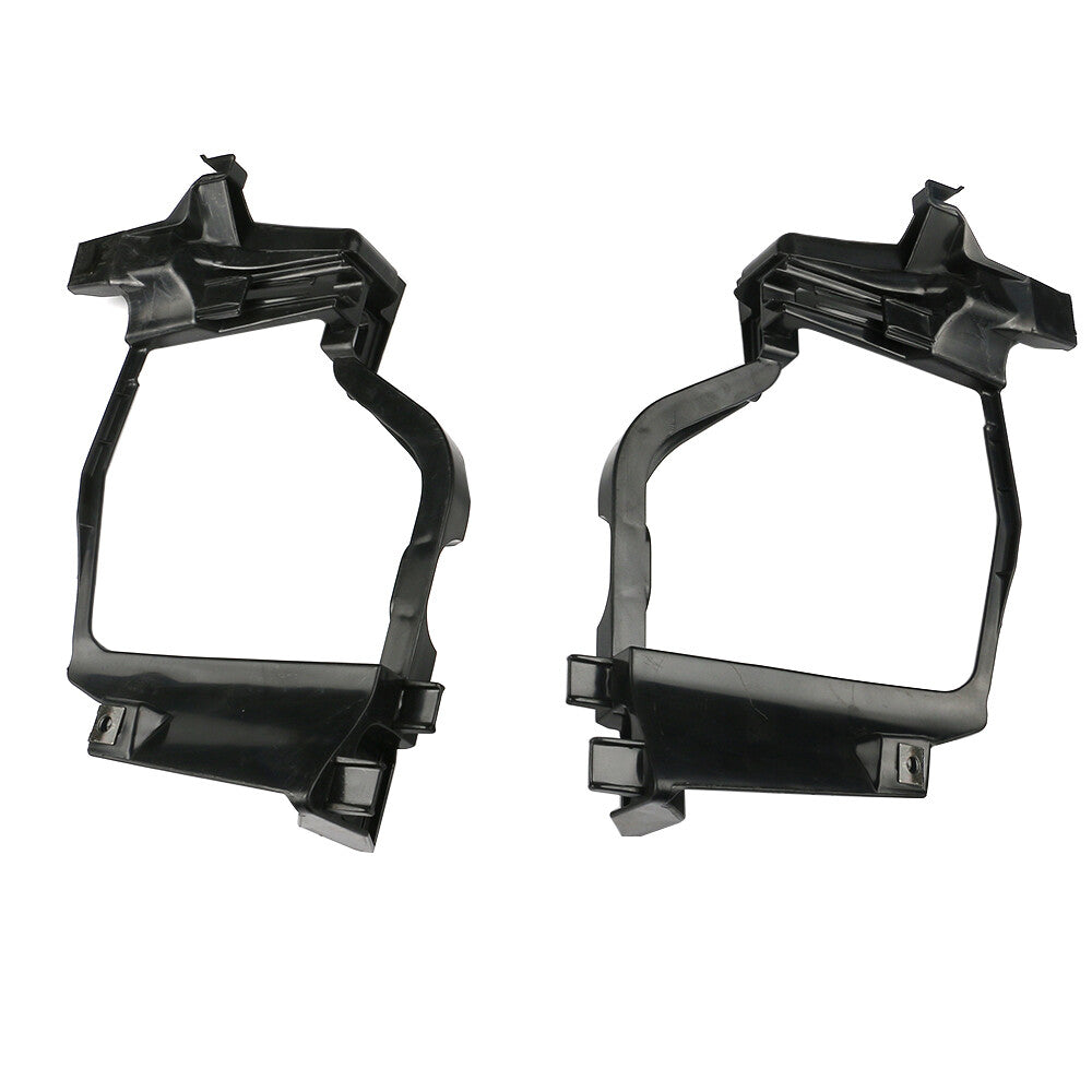 Pair Left Right Headlight Mount Bracket for BMW E60 E61 5-Series 525i 528i 530i