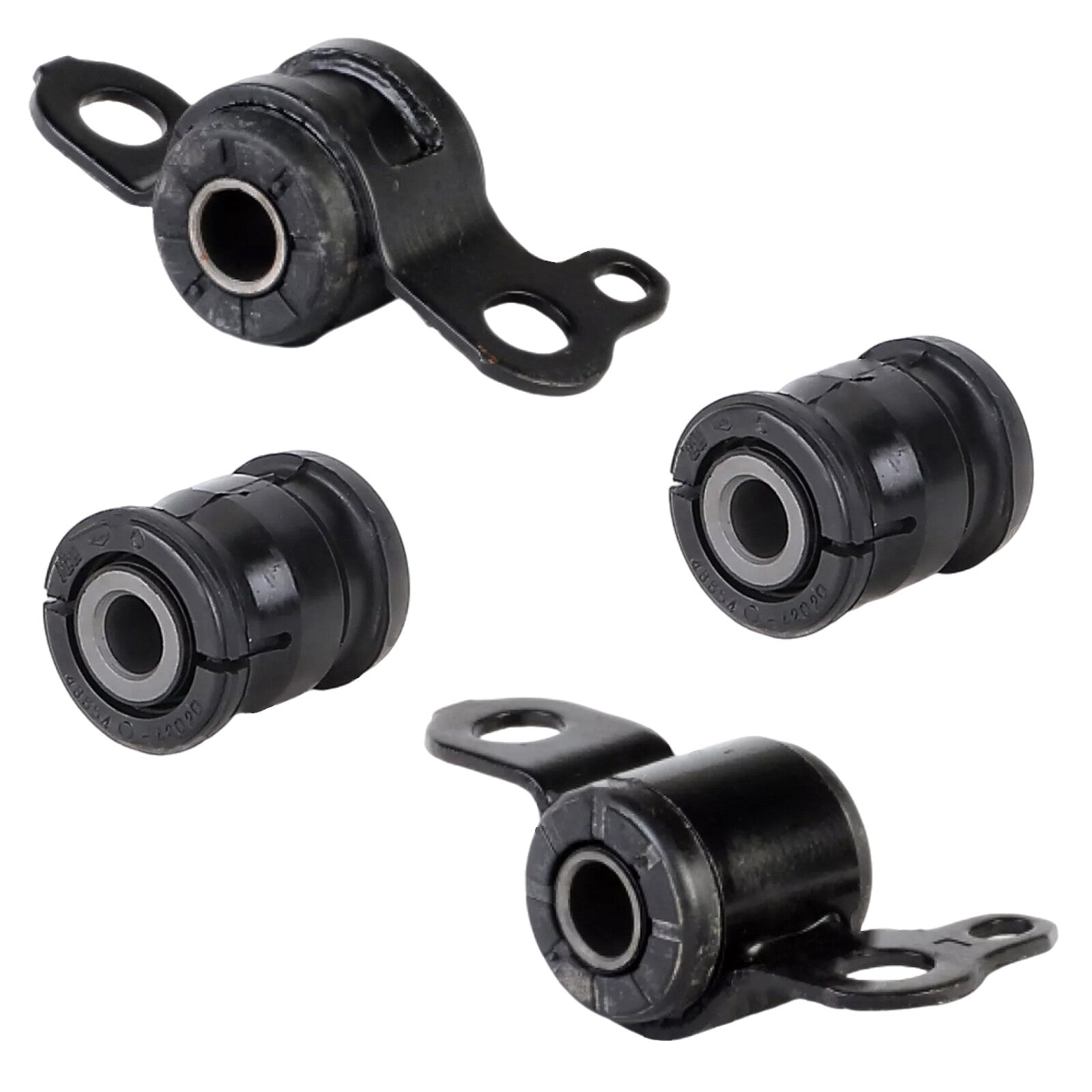 4xFront Lower Control Arm Bushing Fits for Toyota RAV4 96-00 48076-42050/48654-42020