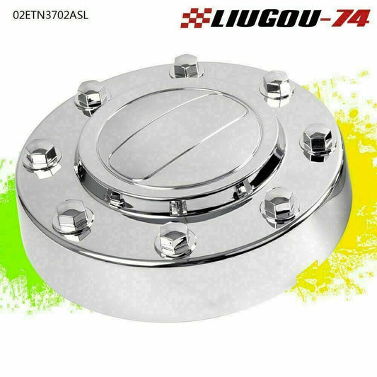 Front aluminum alloy wheel center caps fit 2011-16 for Dodge for RAM 3500 1-ton double-wheel drive.