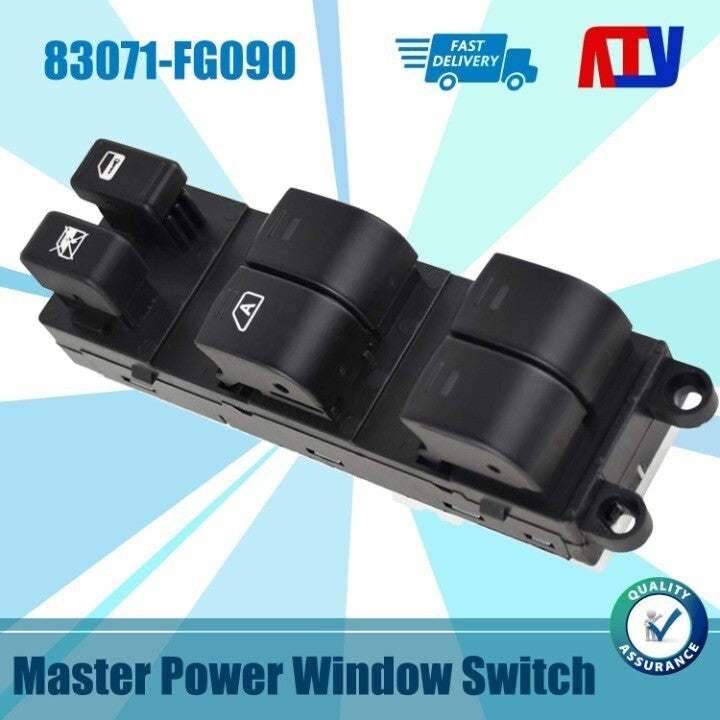 for Subaru Forester 2007-2011 New 1 12V Master Power Window Switch 83071-FG090