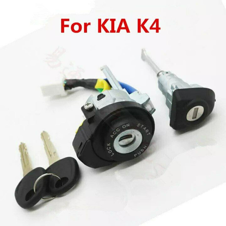 Complete set of spark lock cylinder kit for Kia K4, spark lock cylinder ignition starter cartridge