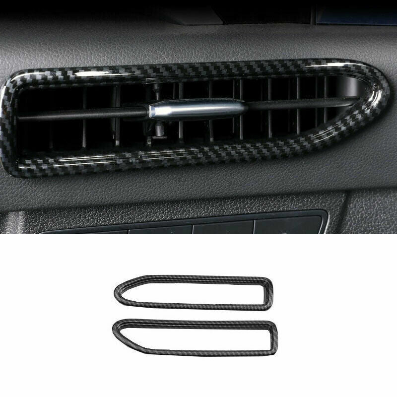 Carbon Fiber Front Side Air Outlet Vent Cover Trim for Hyundai Sonata 2020 2021