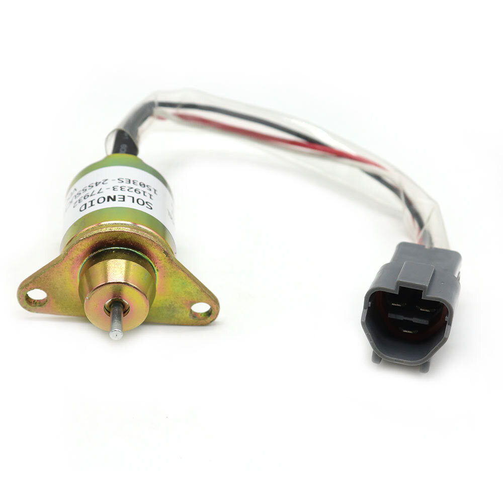 Fuel Shut Off Solenoid M810324 For Yanmar 119233-77932 Synchro Woodward