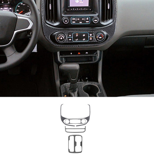 4Pcs Central Control Trim Type B for Chevrolet Colorado / for GMC for Canyon 2015-2022