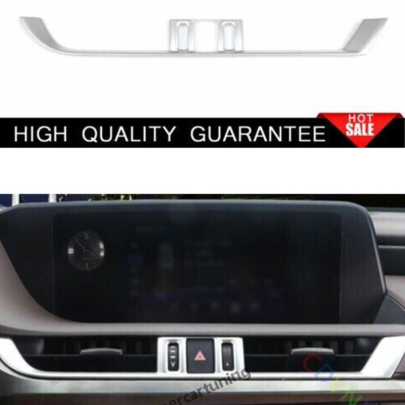 for Lexus ES250 300h 350 2019-2023 Matte Silver Central Console Air Outlet Vent