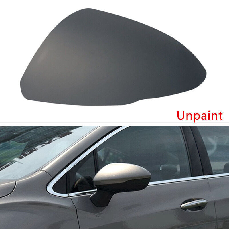 Unpaint Left Rear View Side Mirror Cover Shell Cap for Chevrolet for Cruze 2017-2019