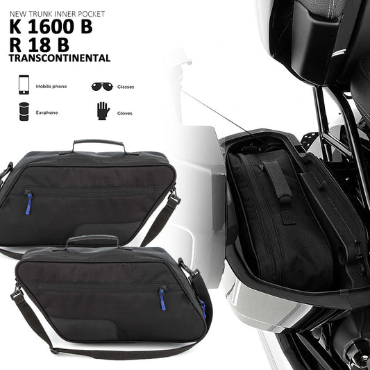 for BMW for BMW K1600B R18 B Transcontinental Motorcycle Side Case Luggage Inner Bag