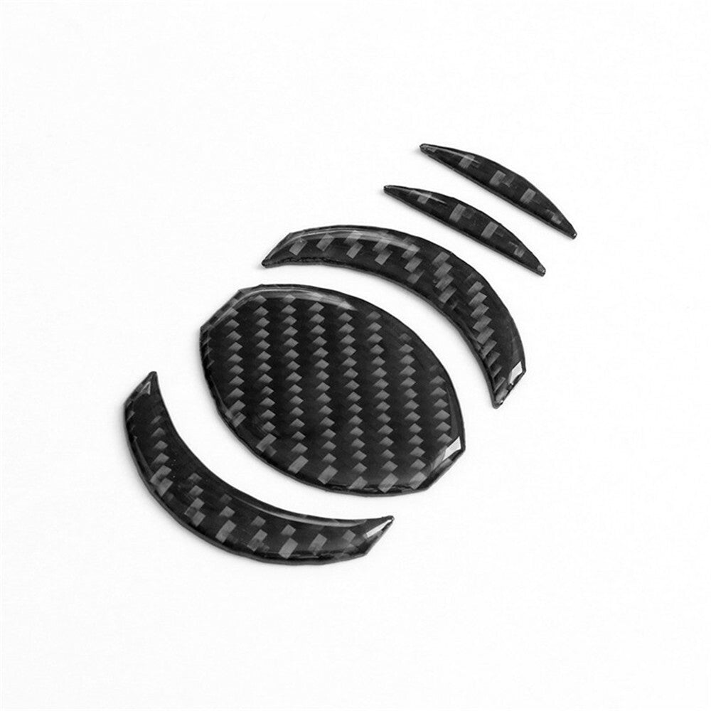 5x Carbon Fiber Passenger Air Vent Outlet Trim for Suzuki Grand Vitara 2006-2013