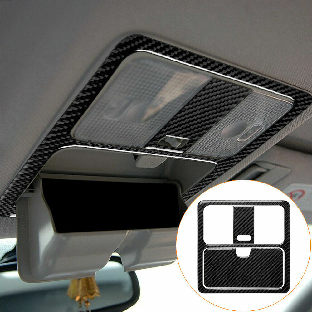 Carbon fiber reading light panel sticker protective cover suitable for Nissan 350Z (2003-09-)