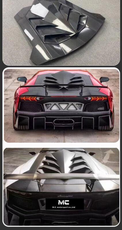 Carbon fiber rear engine cover suitable for Lamborghini Aventador LP700 720 740 750