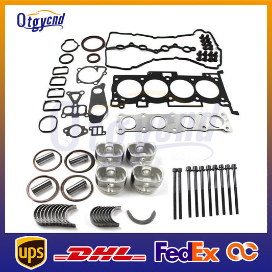 G4KE 2.4L Engine Overhaul and Rebuild Kit Piston Gasket Bearing Kit for Hyundai and for Kia