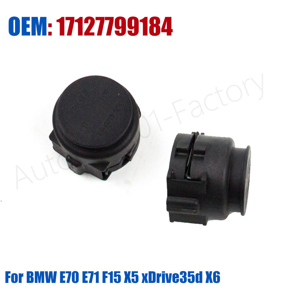 2Radiator Hose Connector Lock for BMW E70 E71 F15 X5 xDrive35d X6 17127799184