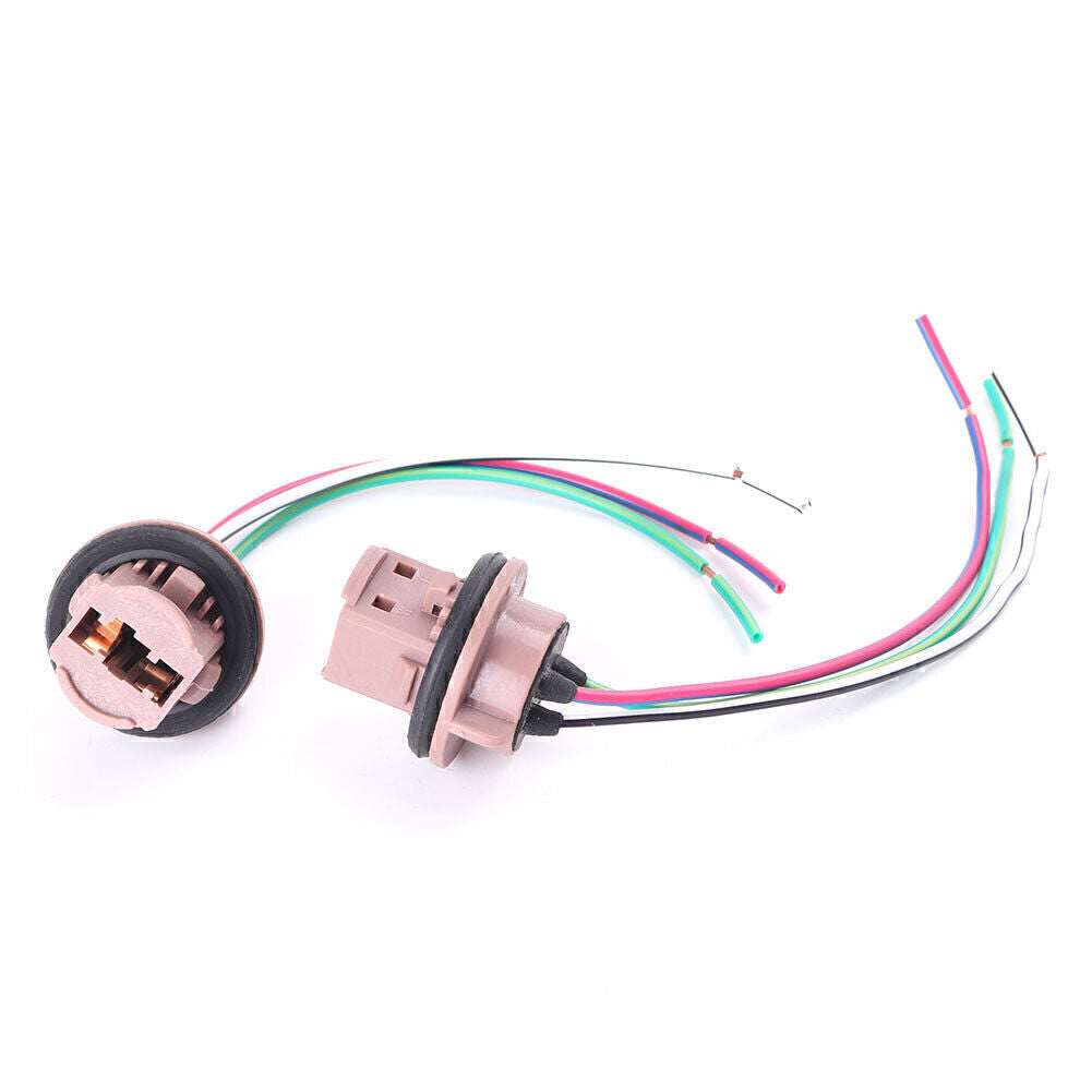 7443 Car Bulb Socket Brake Turn Signal Light Harness Wire LED Tail Plug 7440 T20