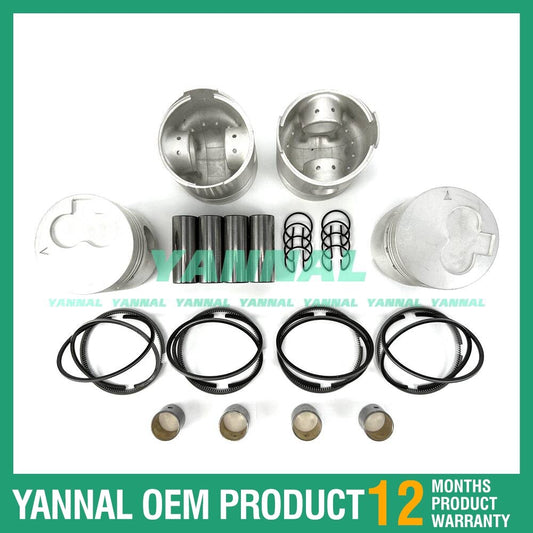 for Mitsubishi K4E-IDI engine parts with piston rings
