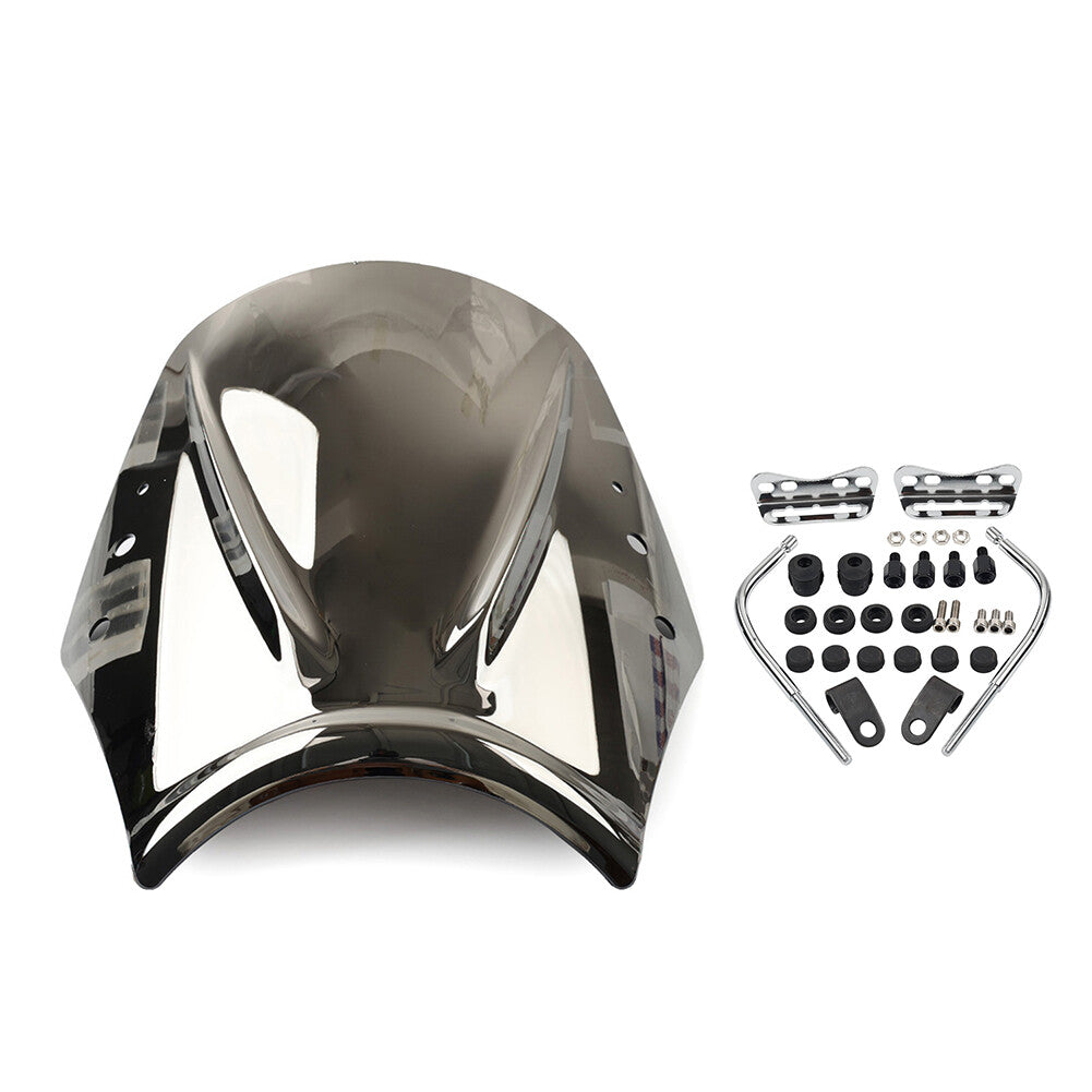 1pc Universal Motorcycle Windshield Wind Screen Deflector Wind Shield