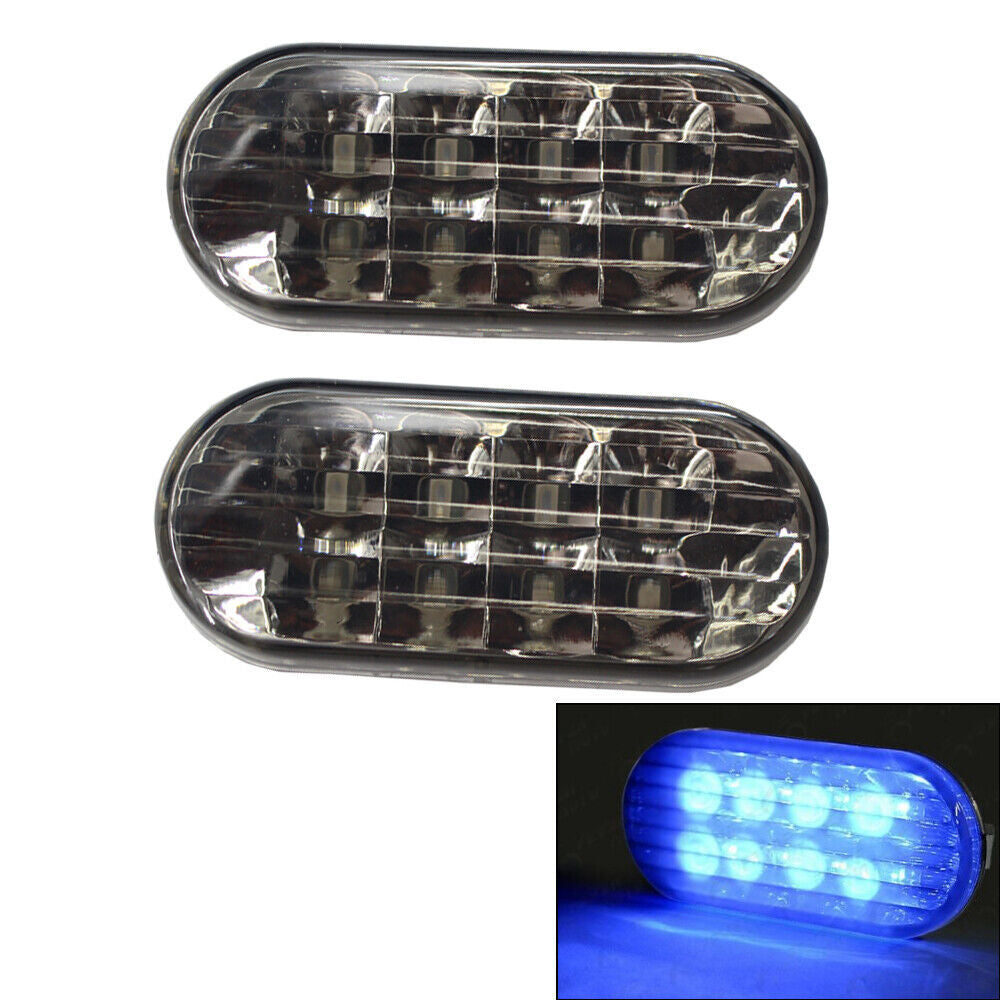 Blue Light Side Marker Lamp LED Smoke Lens for VW for Jetta for Golf for Passat B5 1999-2004