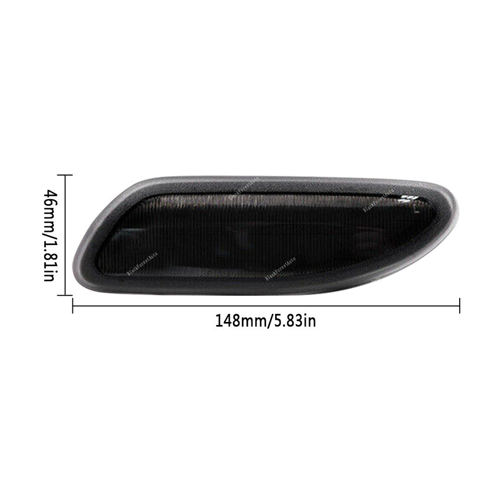 For 2001-07 for Mercedes for Benz C-Class Left Turn Signal Side Marker Light Smoked