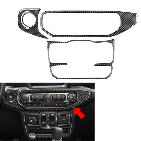 AC Control Window Switch Panel Cover Trim for Jeep for Wrangler JL JLU Gladiator JT