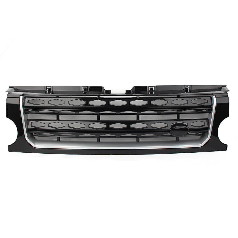 1X Car Kidney Part Hood Black Grille Fit for Land Rover Discovery LR3 2005-2009 08