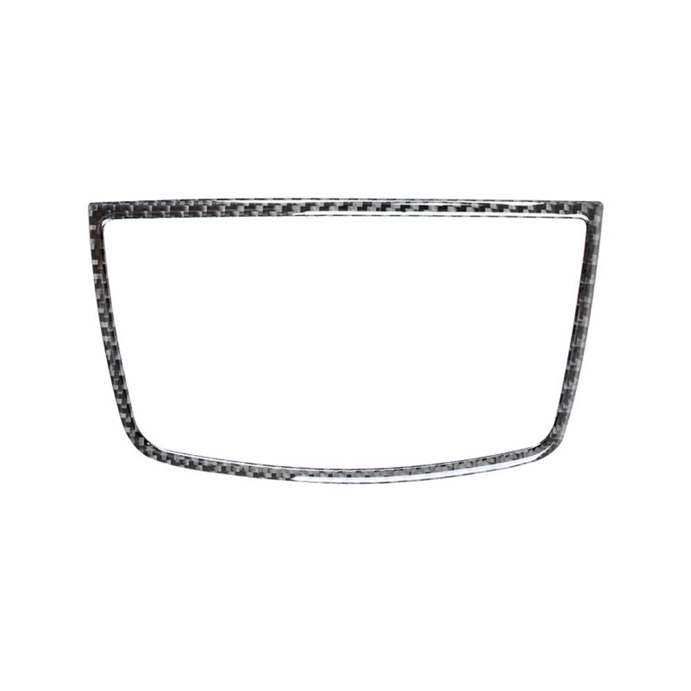 Carbon Fiber Dashboard Speaker Frame Cover Trim for BMW X5 E70 X6 E71 2008-2013
