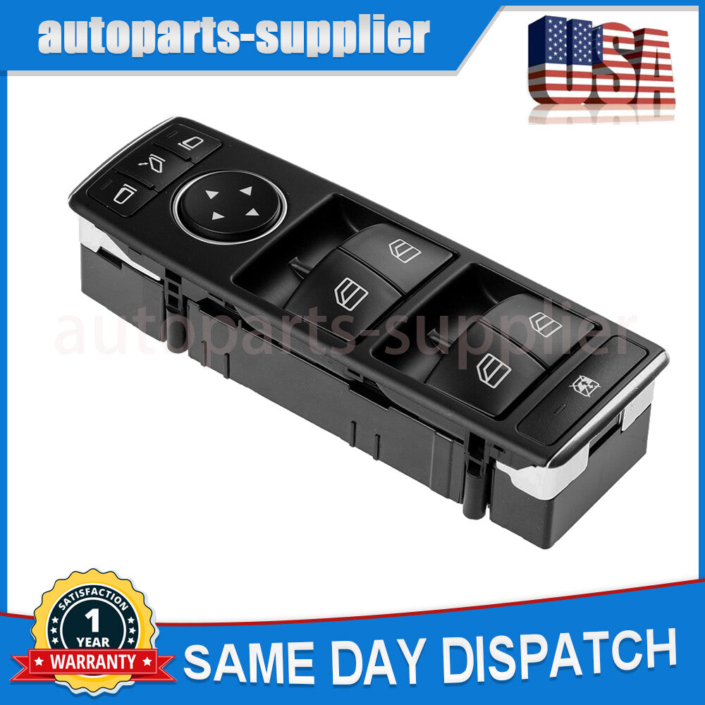 Electric window switch A2128208310 is suitable for Mercedes-Benz W204, W212, E350, E400, E550, C300, etc.