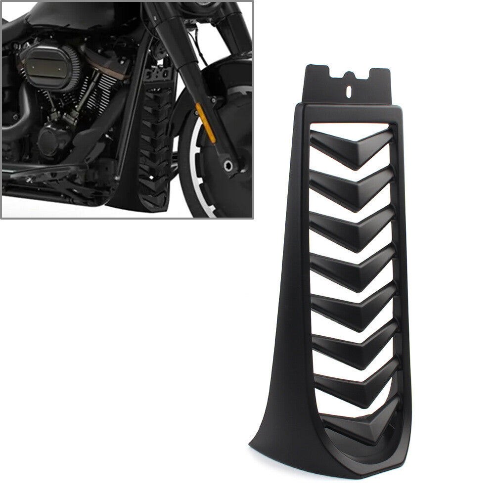 Matte Chin Fairing Spoiler Lower Radiator Cover Fit for Harley Softail Street Bob
