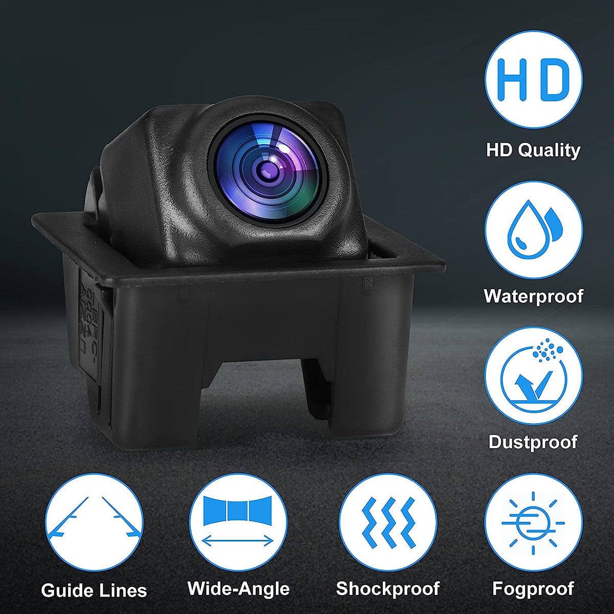 Upgrade rearview backup camera for 2010-2016 for Cadillac SRX 23205689 - Equipment Manufacturer