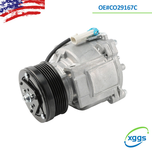 Suitable for Chevrolet Sonic 1.8L, 1.6L Trax L4, and 1.8L air conditioning compressors (2013-2018).