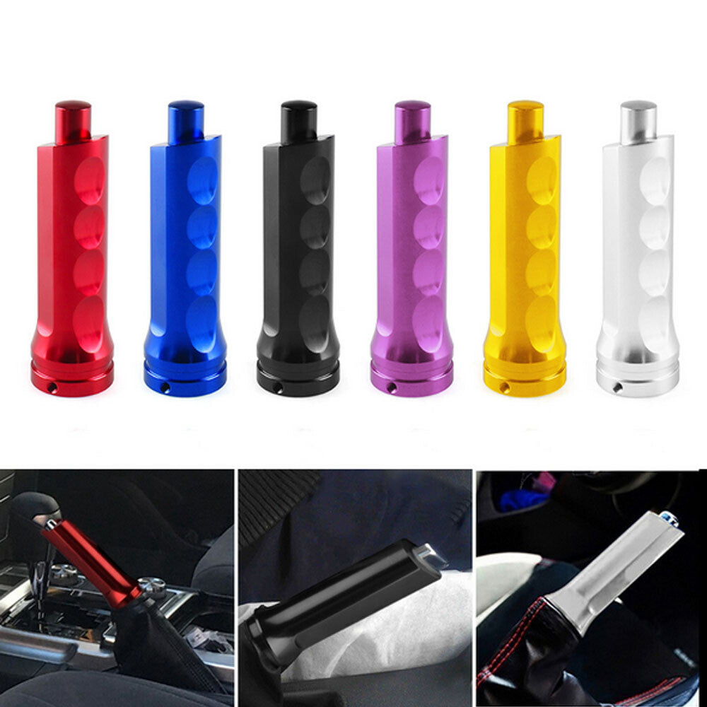 Universal Aluminum Handle Hand Brake Handbrake Cover Protector For Auto Car