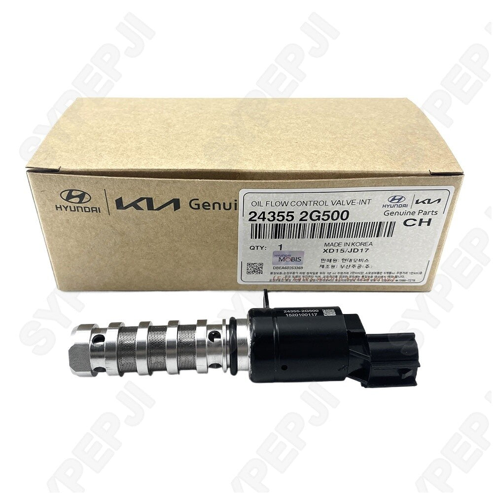 Oil control valve suitable for 2008-2016 Santa Fe Sonata Optima Sorento 24355-2G500, new.
