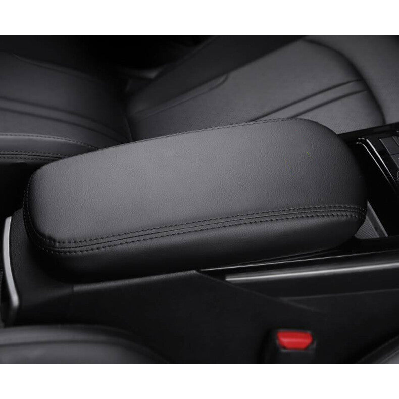 for Kia K5 2021-2023 black Central console Box Armrest protective sleeve Mat pad