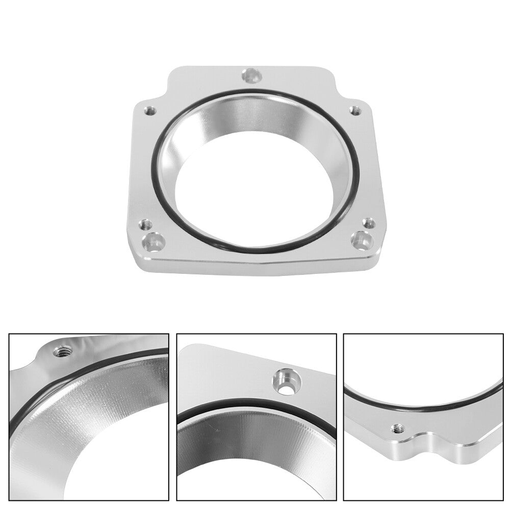 Throttle body adapter for LS1 3-bolt intake manifold to LS3 4-bolt throttle body