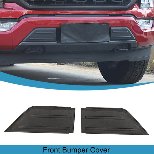 Black Front Bumper Corner Panel Cover Trim Pad for Ford F150 2021 2022 2023 2024