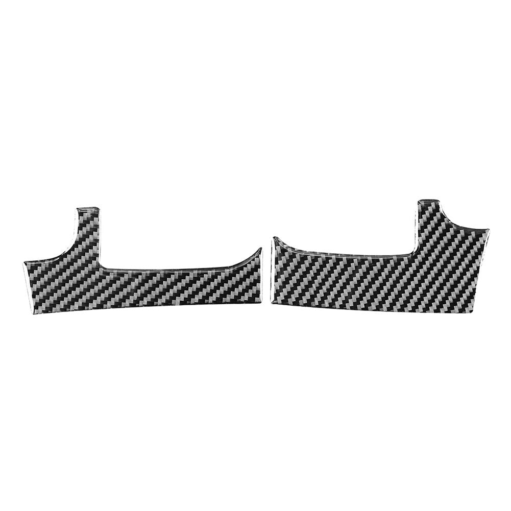 Dashboard Air Outlet Cover Trim for Toyota Tundra 2014-21 Carbon Fiber RHD Black