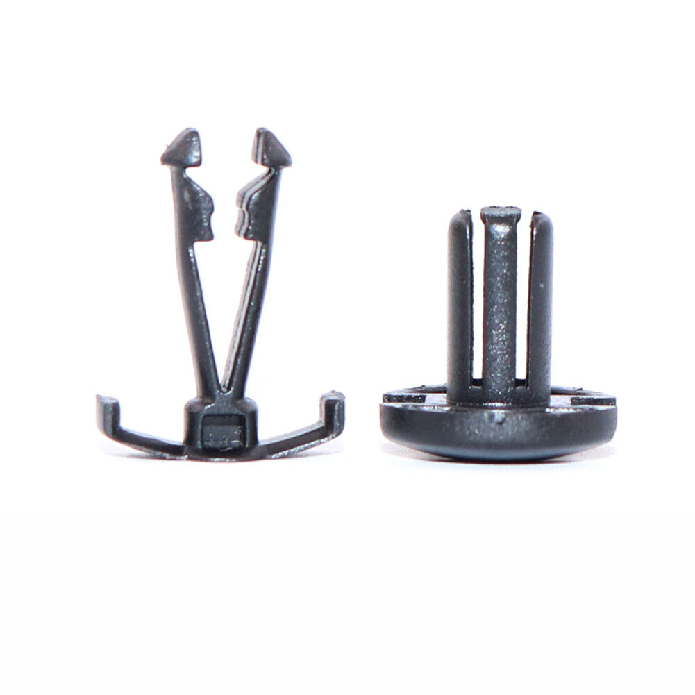 10 Motorcycle Expanding Rivet Fastener Fairing Trim Clips for Honda