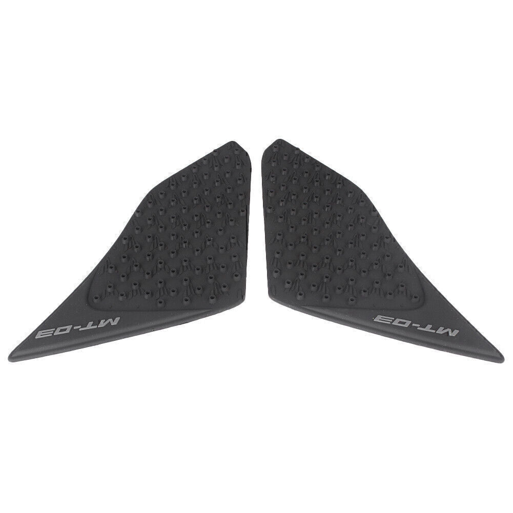Black Tank Side Pad Traction Gas Knee Grip Stickers Fit for Yamaha MT-03 2015-20 16