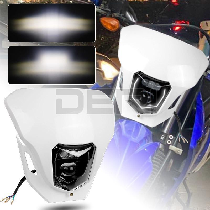 Dirt Bike LED Headlight DRL for SXF XC XCW XCF EXC 125 250 300 350 450 500 530