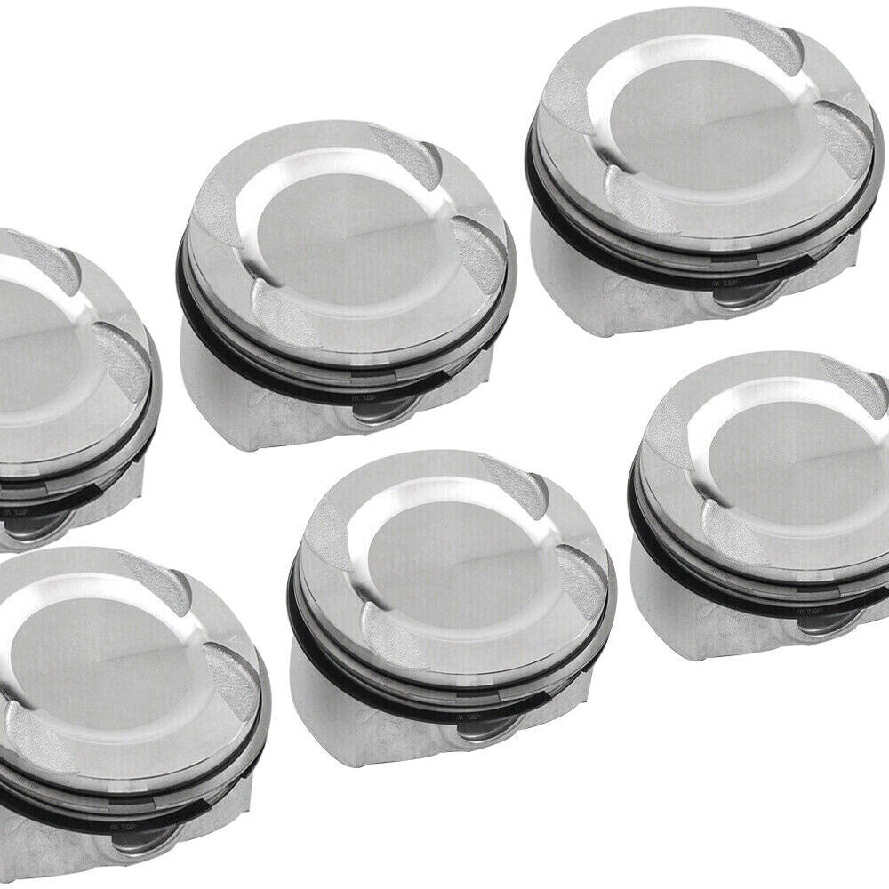 8x Pistons  Rings Set Fits for BMW 550i 750i X5 F01 F03 E70 E71 N63 4.4L V8
