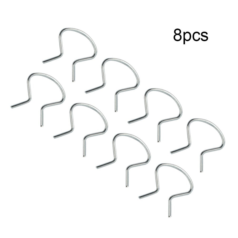 8- Door Handle Window-Crank Retainer Horseshoe-Clip Set for Chevrolet - for Pontiac