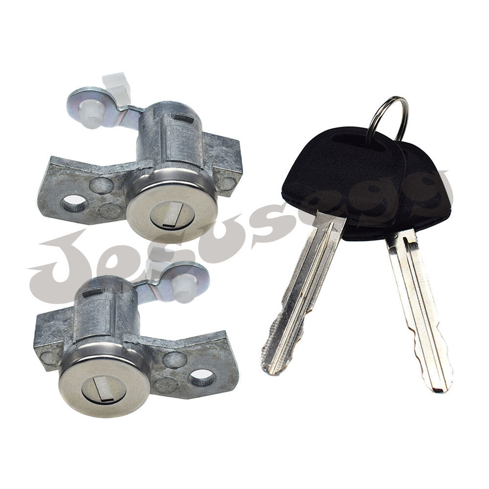 Front RightLeft Door Lock Cylinders w/ Keys for Chevrolet for Hummer 19121155