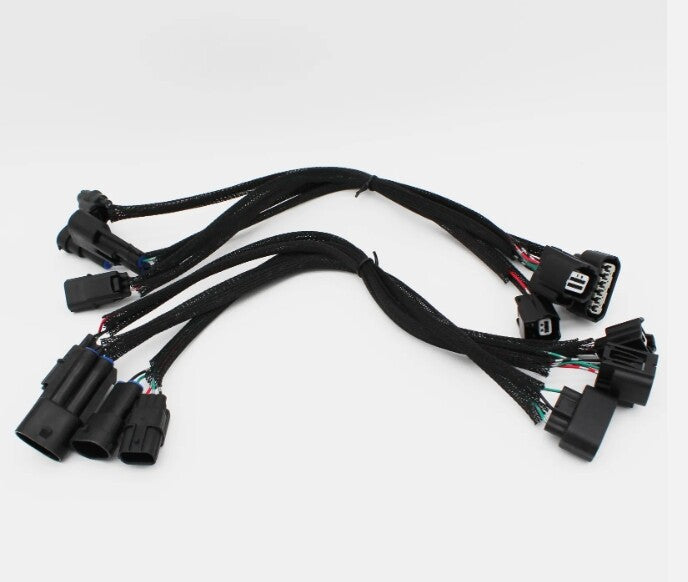 Pair Headlight Adapter Wire for Honda Accord 16 17 Sedan Halogen to Touring LED