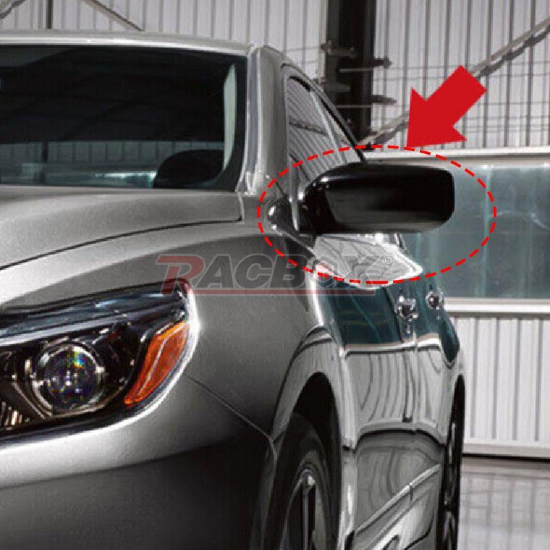 Left Driver Side Mirror Cap Cover Black Fit For 2013-2018 for Nissan Altima Sedan