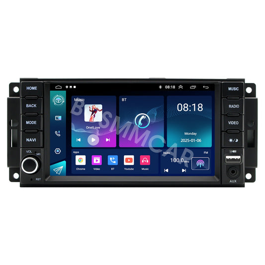 Car Stereo Radio Player GPS Navi Bluetooth USB Fit for Dodge for Charger 2008-2010