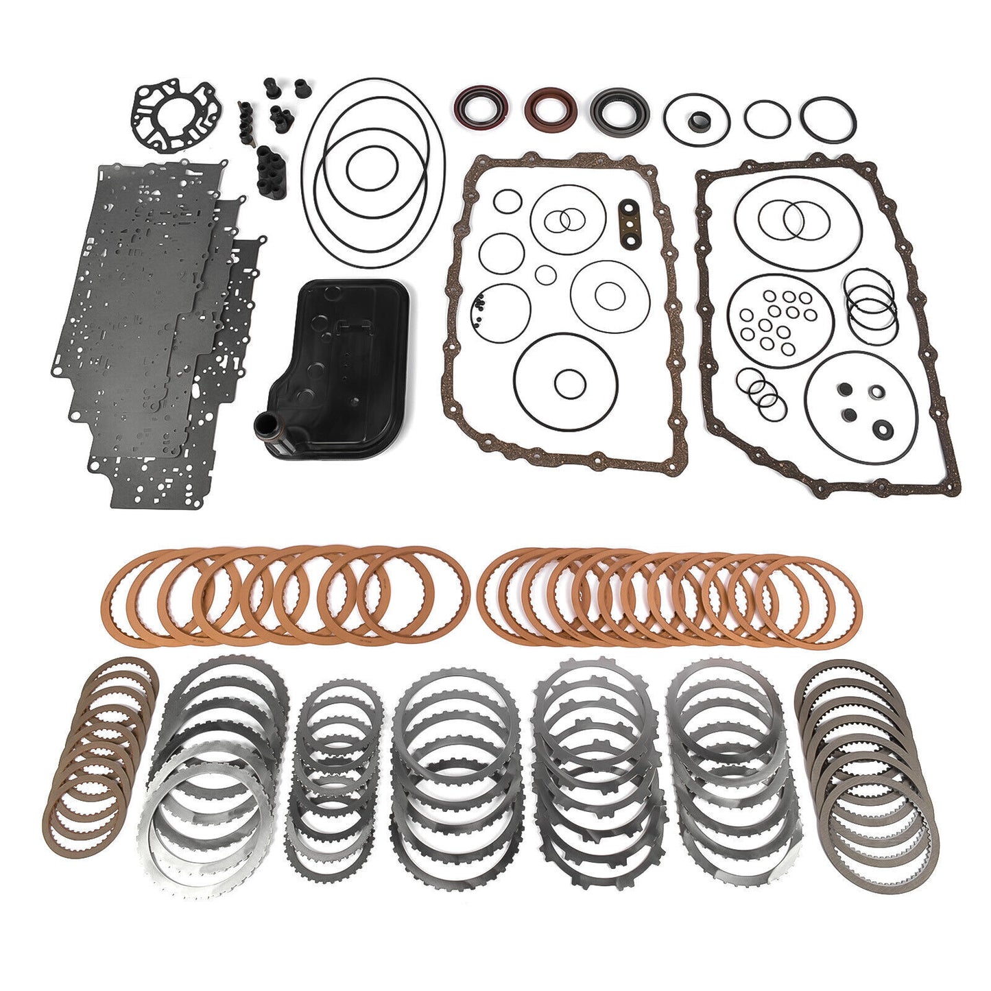 Fit for Chevy for Cadillac for GMC 6L90 6L90E 6L80 6L80E Transmission Master Rebuild Kit