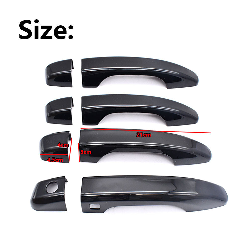 for Honda Accord 10th Gen 2018-2022 Car Exterior Door Handle Cover Bright Black