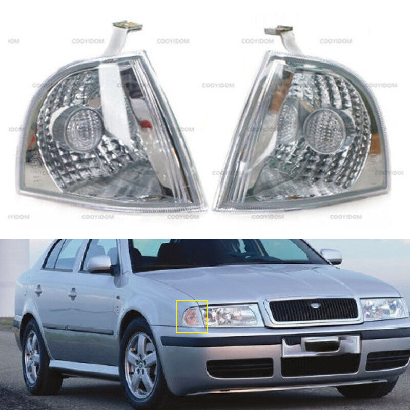 for Skoda Octavia A4 1997-2011 Left+Right Corner Light Turn Signal Light