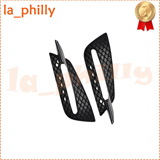 Pair Front Bumper Lower Grill Black Right+Left for Mercedes R Class W251 LCI