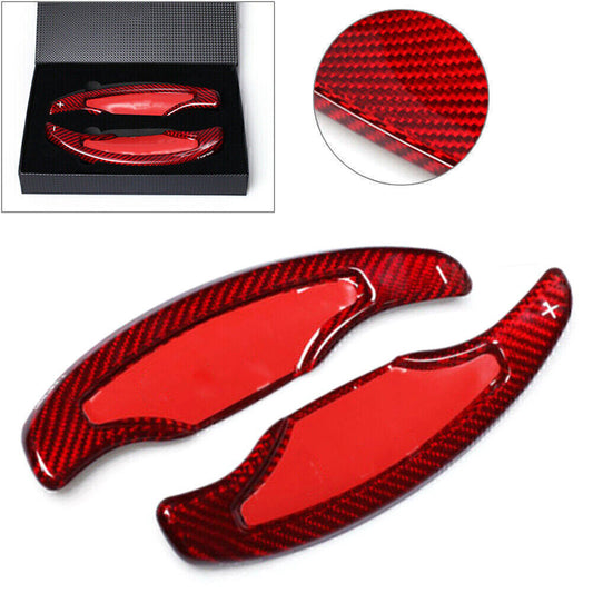 Shift Paddle Shifter Extension(Left+Right) for Cadillac ATS ATS-L Carbon fiber